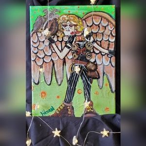 9x12 Original Acrylic Painting "Abby"